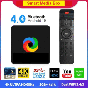 Android TV Pro 16GB 4K HDR Media Stream - English